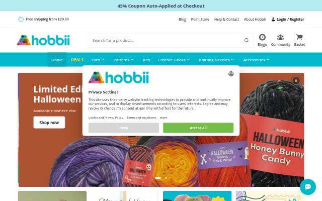 Hobbii storefront