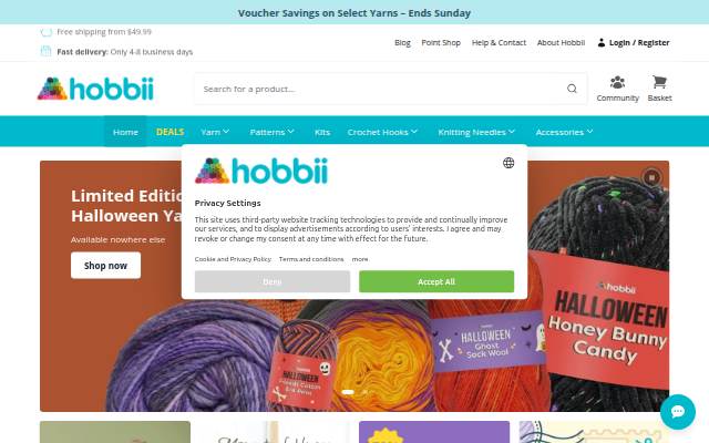 Hobbii storefront