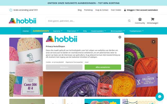Hobbii storefront