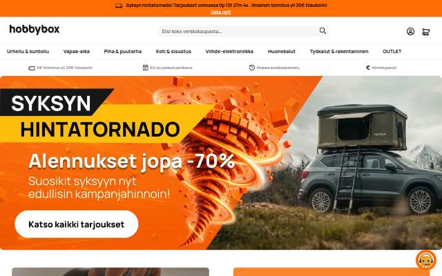 Hobbybox.fi storefront