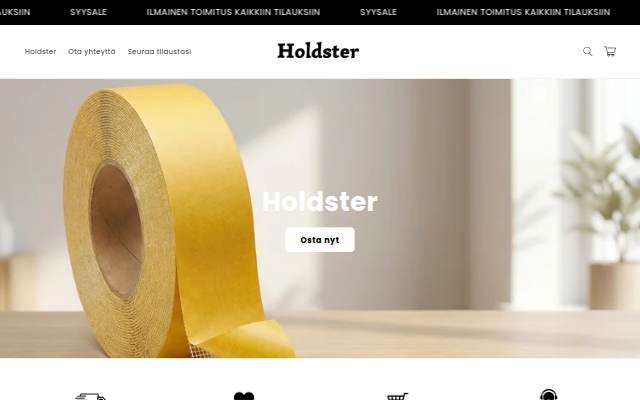 Holdster Suomi storefront