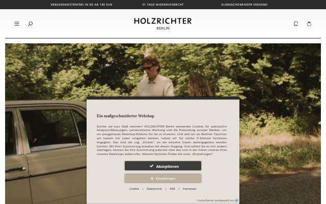 Montra da HOLZRICHTER Berlin