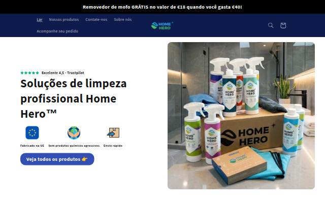Montra da Home Hero EU
