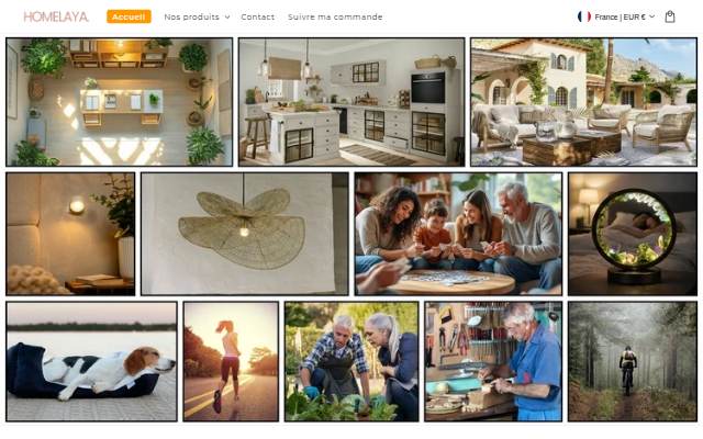 Homelaya storefront
