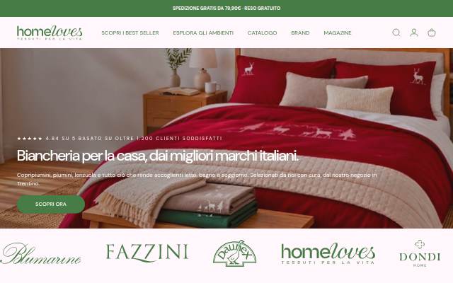Homeloves storefront