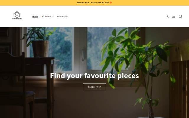 Homeloves storefront