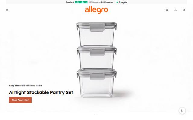Allegro Seller storefront