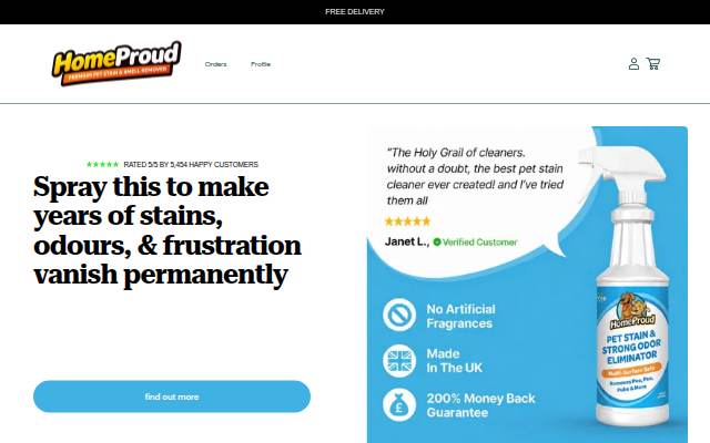 Startseite von HomeProud
