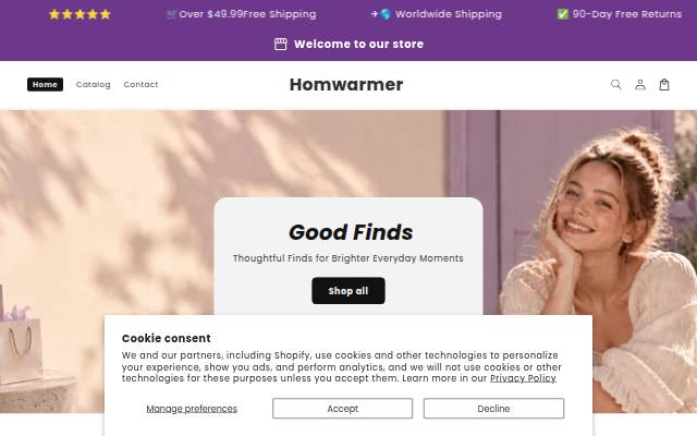 Startseite von Homwarmer