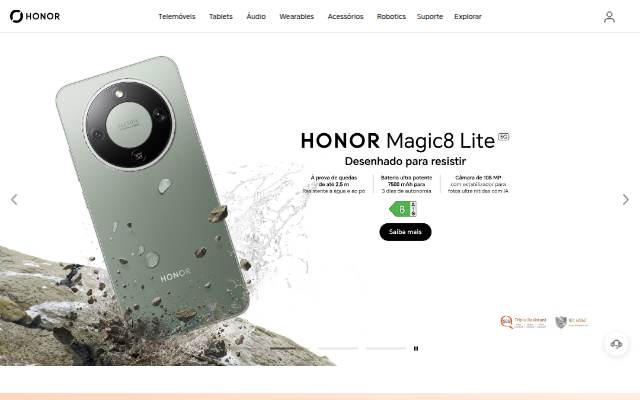 HONOR Portugal storefront