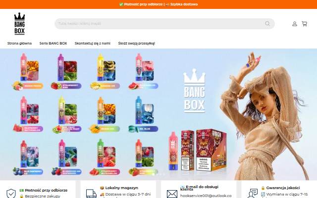 BANG BOX storefront
