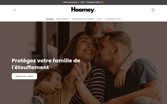 Hoomey storefront
