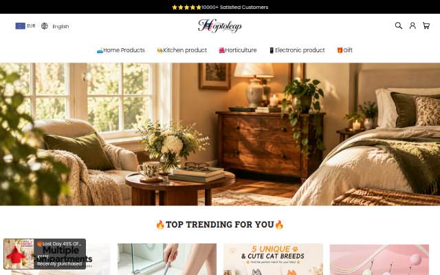Hoptoleap storefront