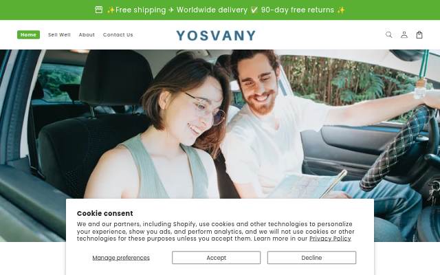 Yosvany storefront