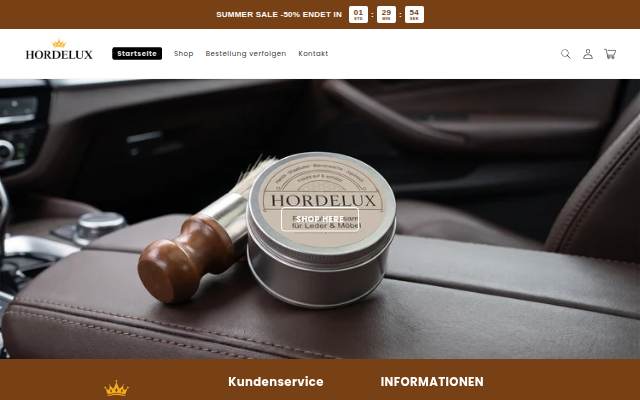 Hordelux storefront