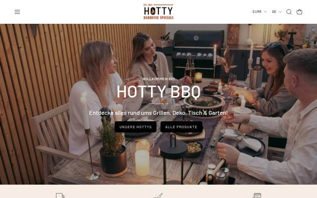 Hotty storefront