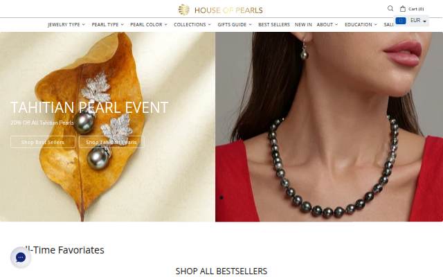 House Of Pearls storefront