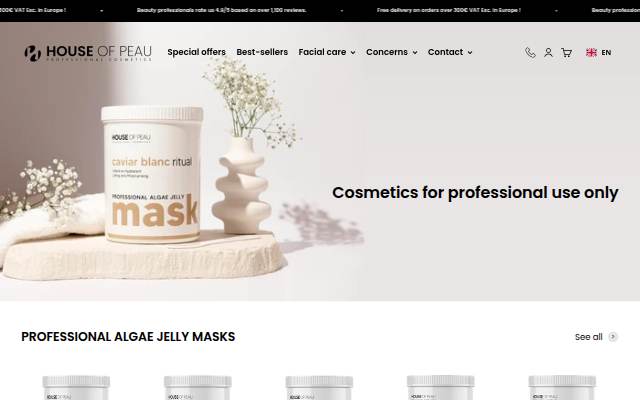 House of Peau storefront