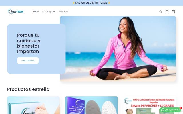 Startseite von Hoyrelax