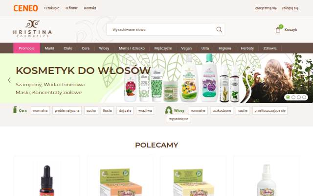 hristina.pl - Naturalne kosmetyki storefront