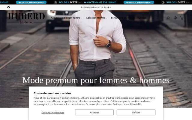Huberd™ storefront