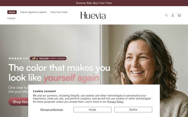 Vitrine de Huevia