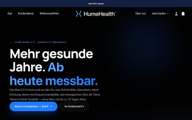 Montra da hume health de