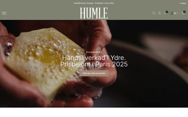 HUMLE storefront