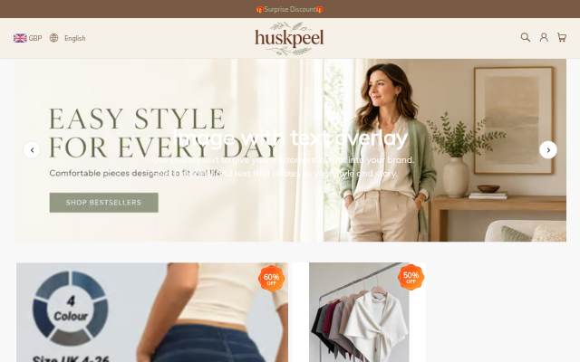 Montra da Huskpeel