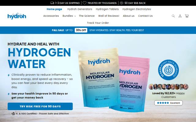 Vitrine de Hydroh Bottle