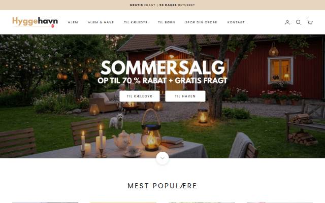 Hyggehavn storefront