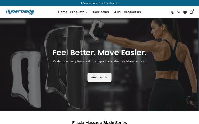 Hyperblade USA storefront