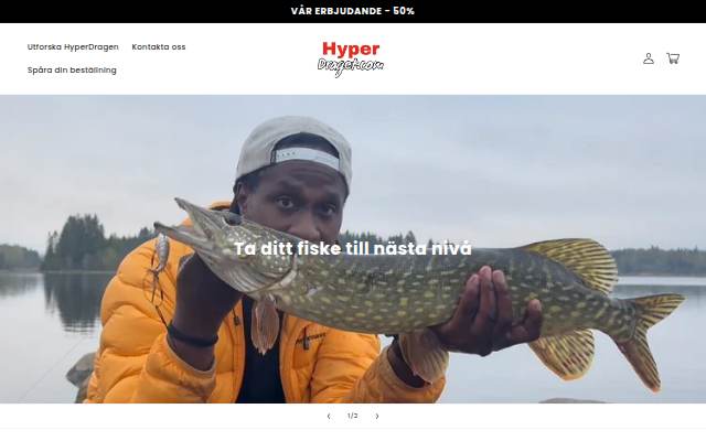 Startseite von HyperDraget