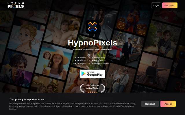 HypnoPixels storefront