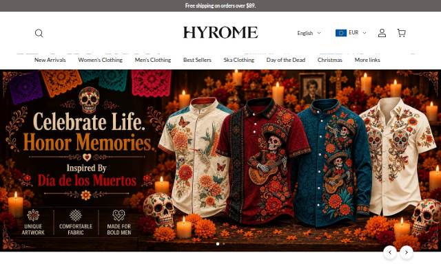 Hyrome storefront