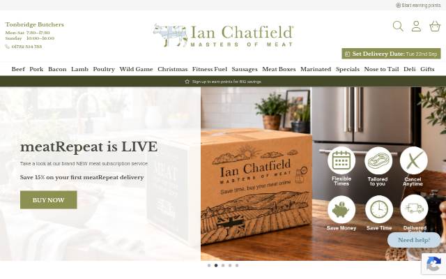 Award storefront