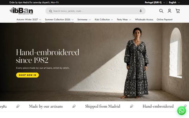 Ibban.com storefront