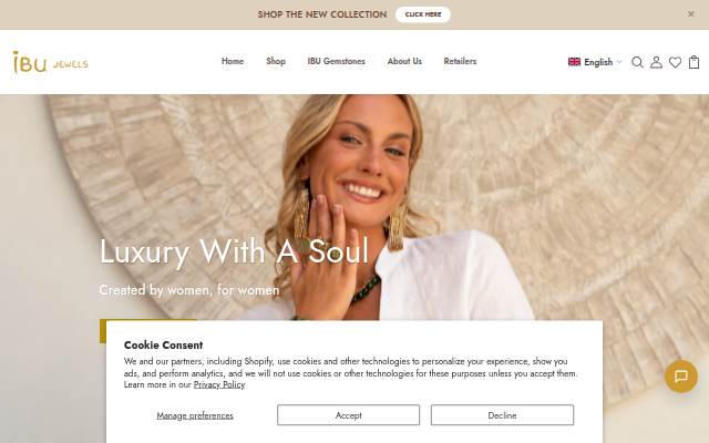 IBU Jewels storefront