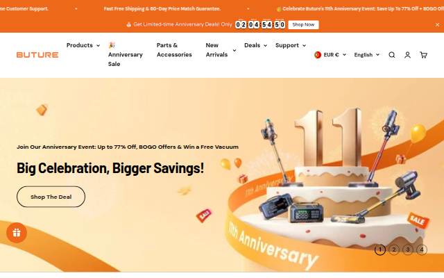 Buture Official storefront