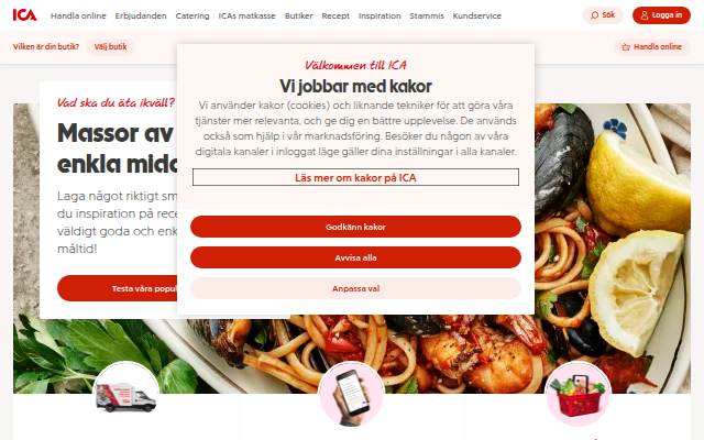ICA.se storefront