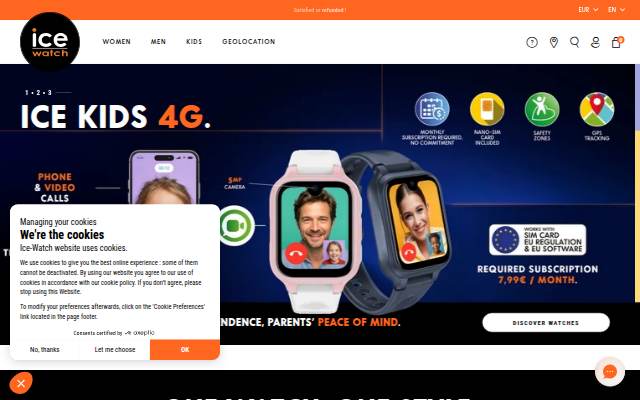 Ice-Watch storefront