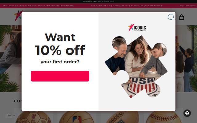 Iconic Puzzles storefront