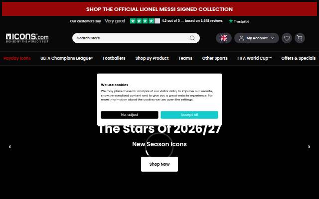 Icons.com storefront