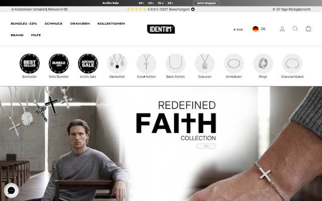 IDENTIM® storefront