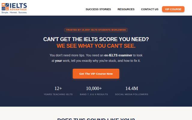 IELTS Advantage storefront