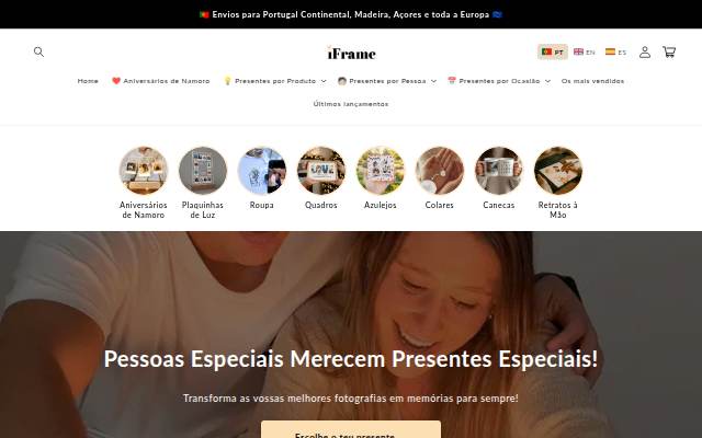 iFrame.pt storefront