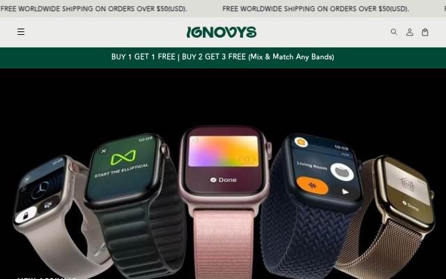 Ignovys storefront