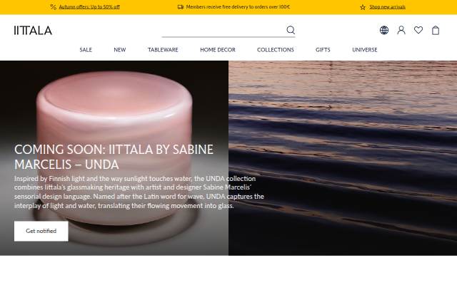 Step into our creative universe storefront
