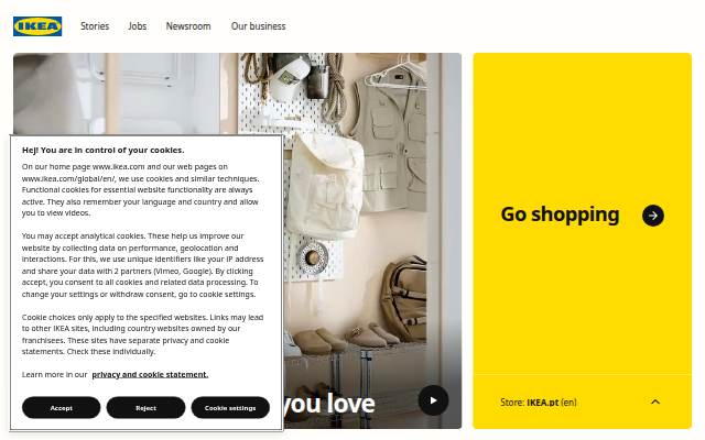 IKEA storefront