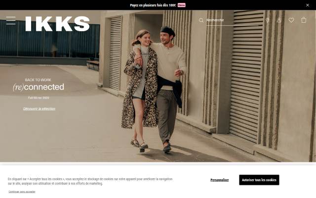 IKKS Site Officiel storefront